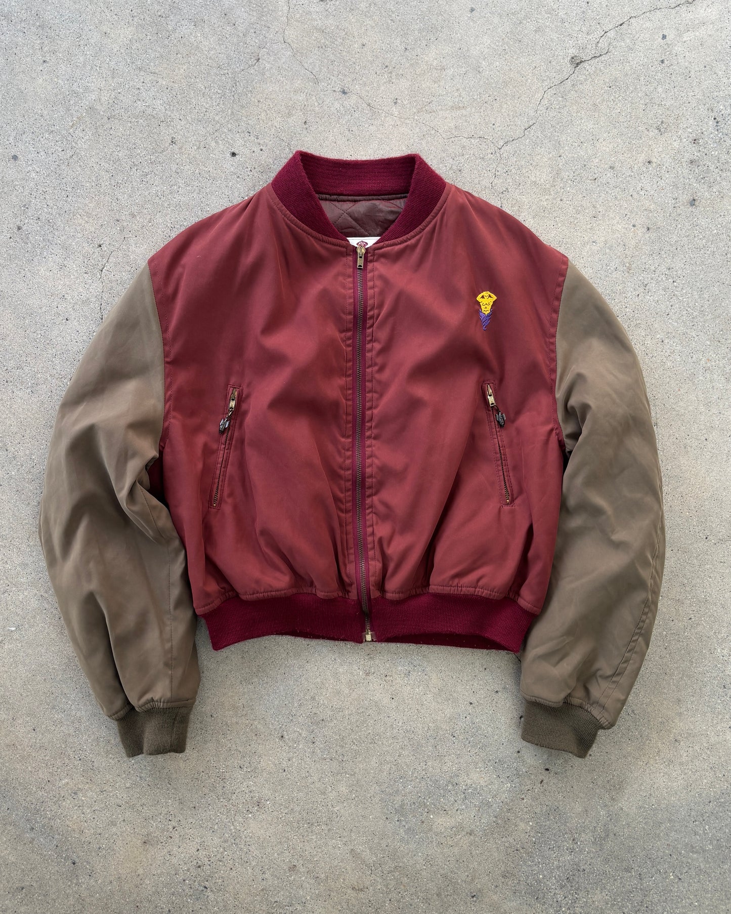 Late1980s-early1990s Colour switching rocket zip bomber jackets