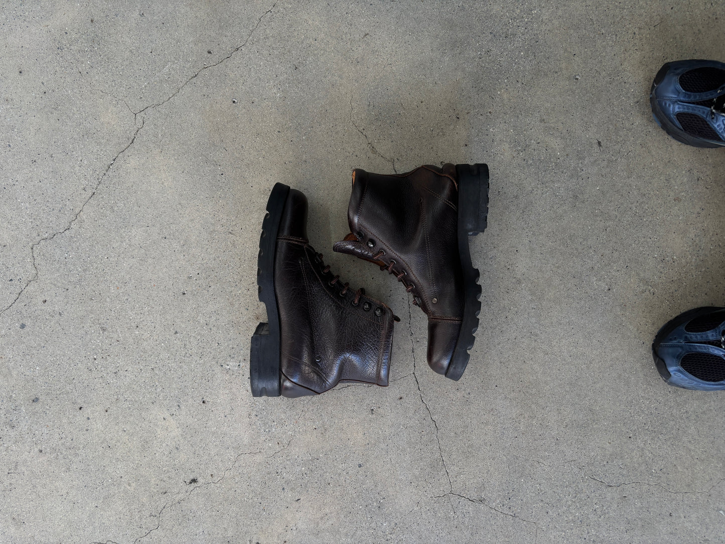 leather boots