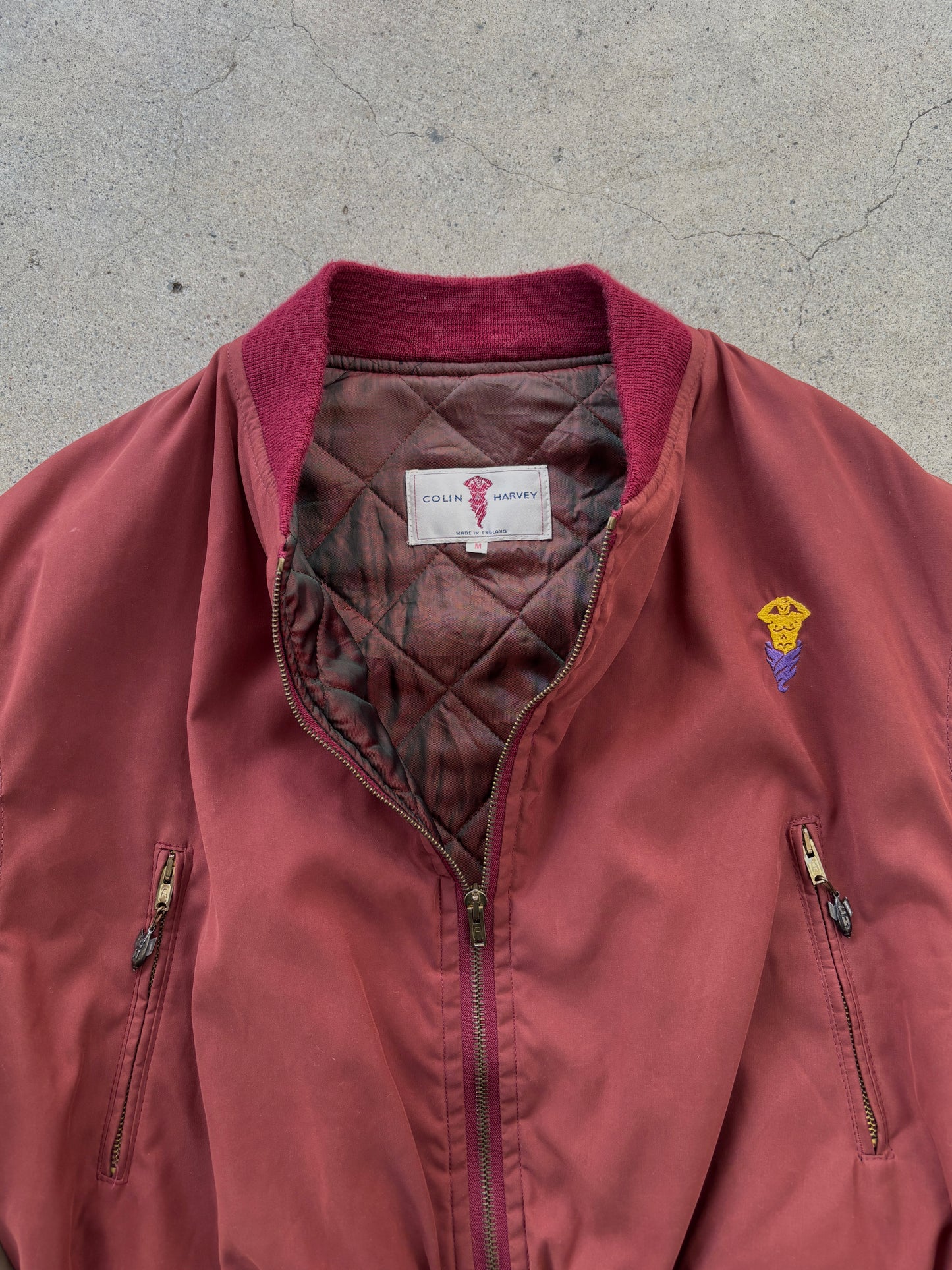 Late1980s-early1990s Colour switching rocket zip bomber jackets