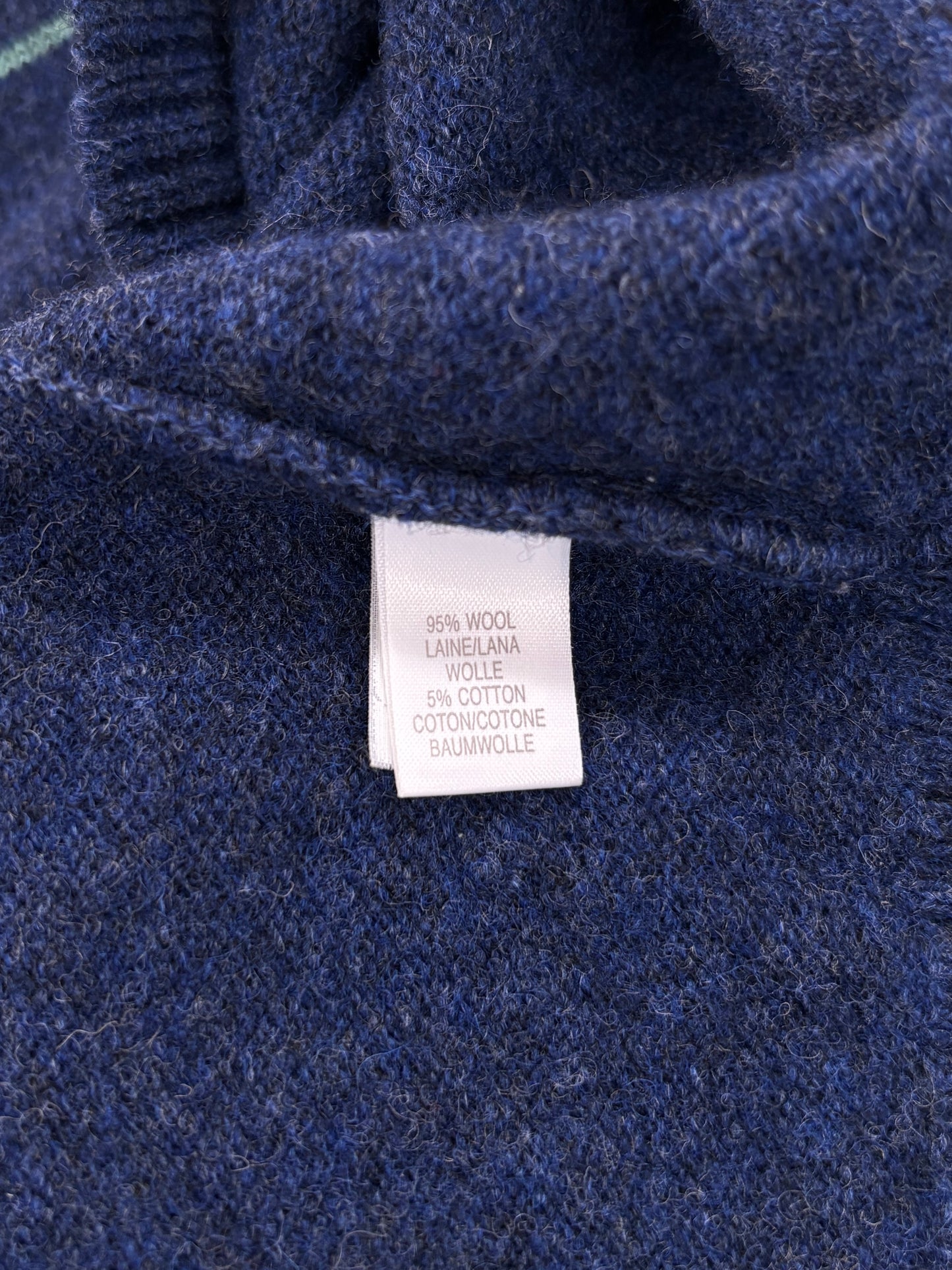 c1990s Border designed knit