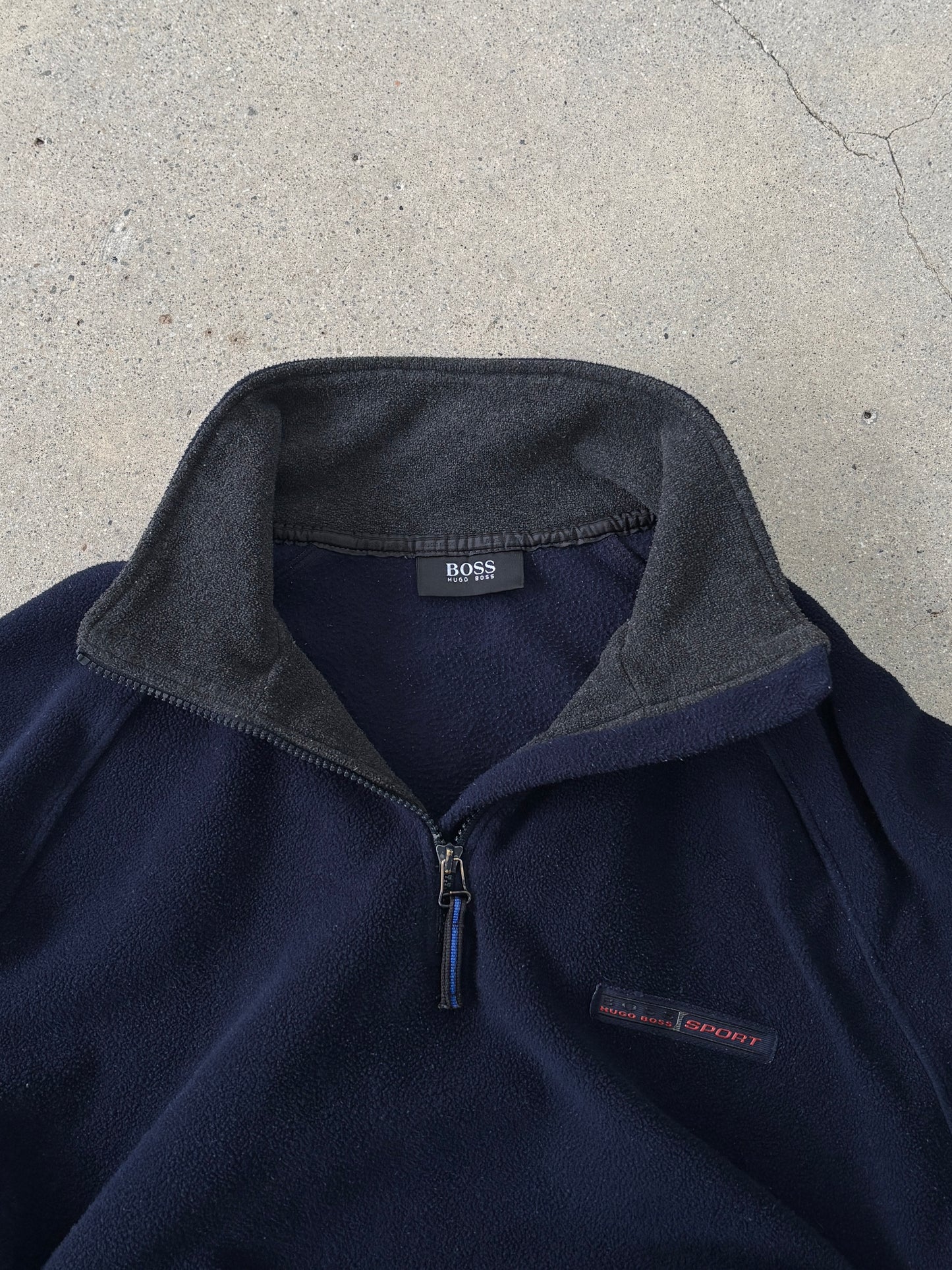 Late1990s Half zip-up fleece pullover