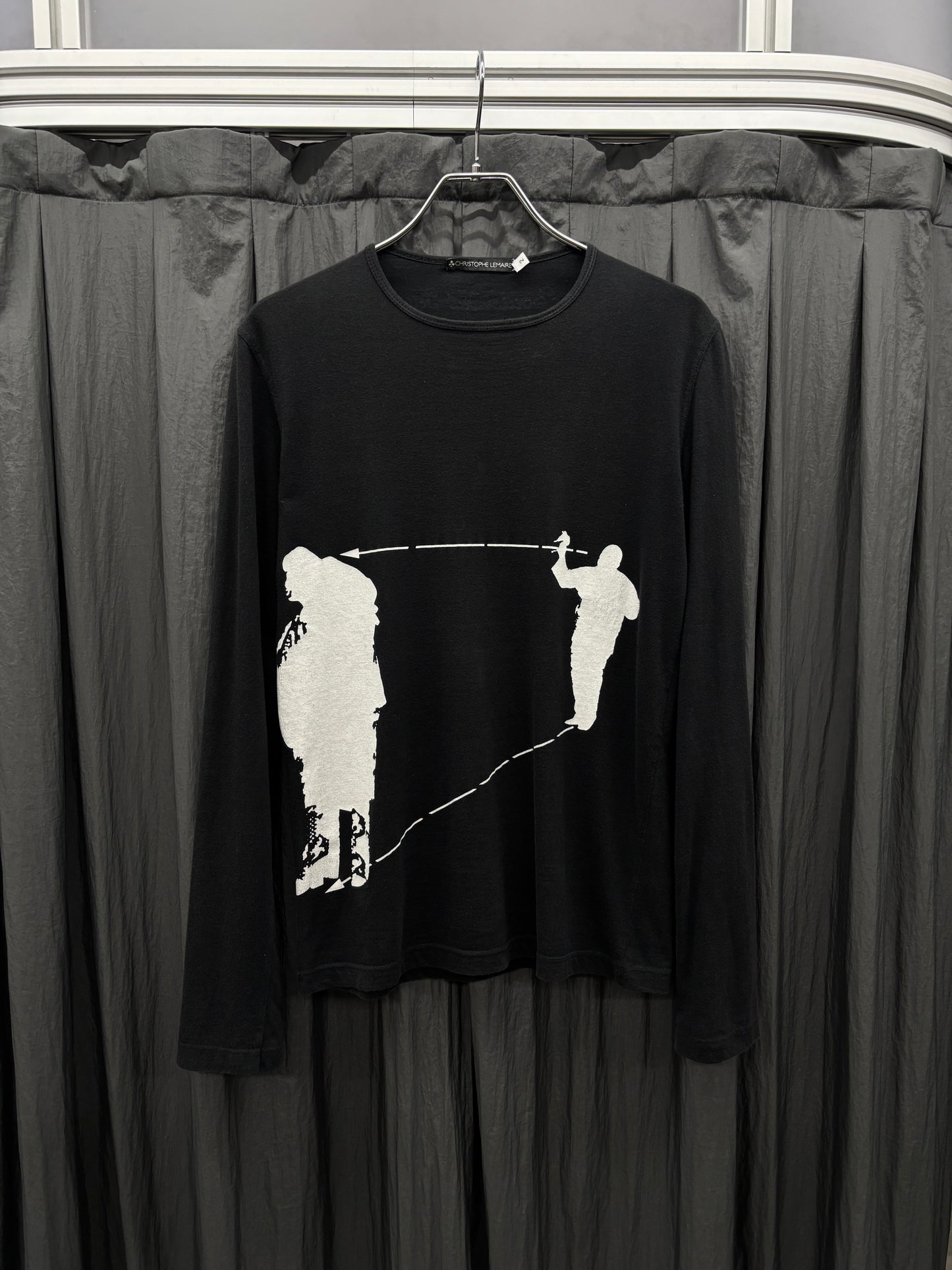 Late1990-Early2000s narrow long-sleeved tee