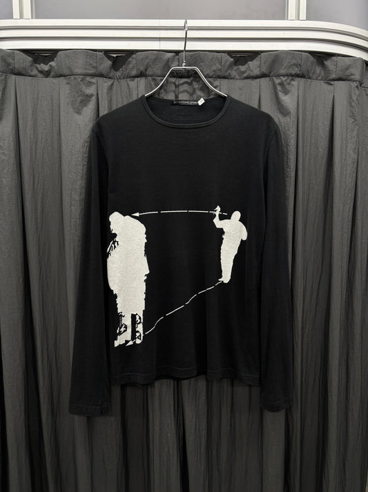Late1990-Early2000s narrow long-sleeved tee