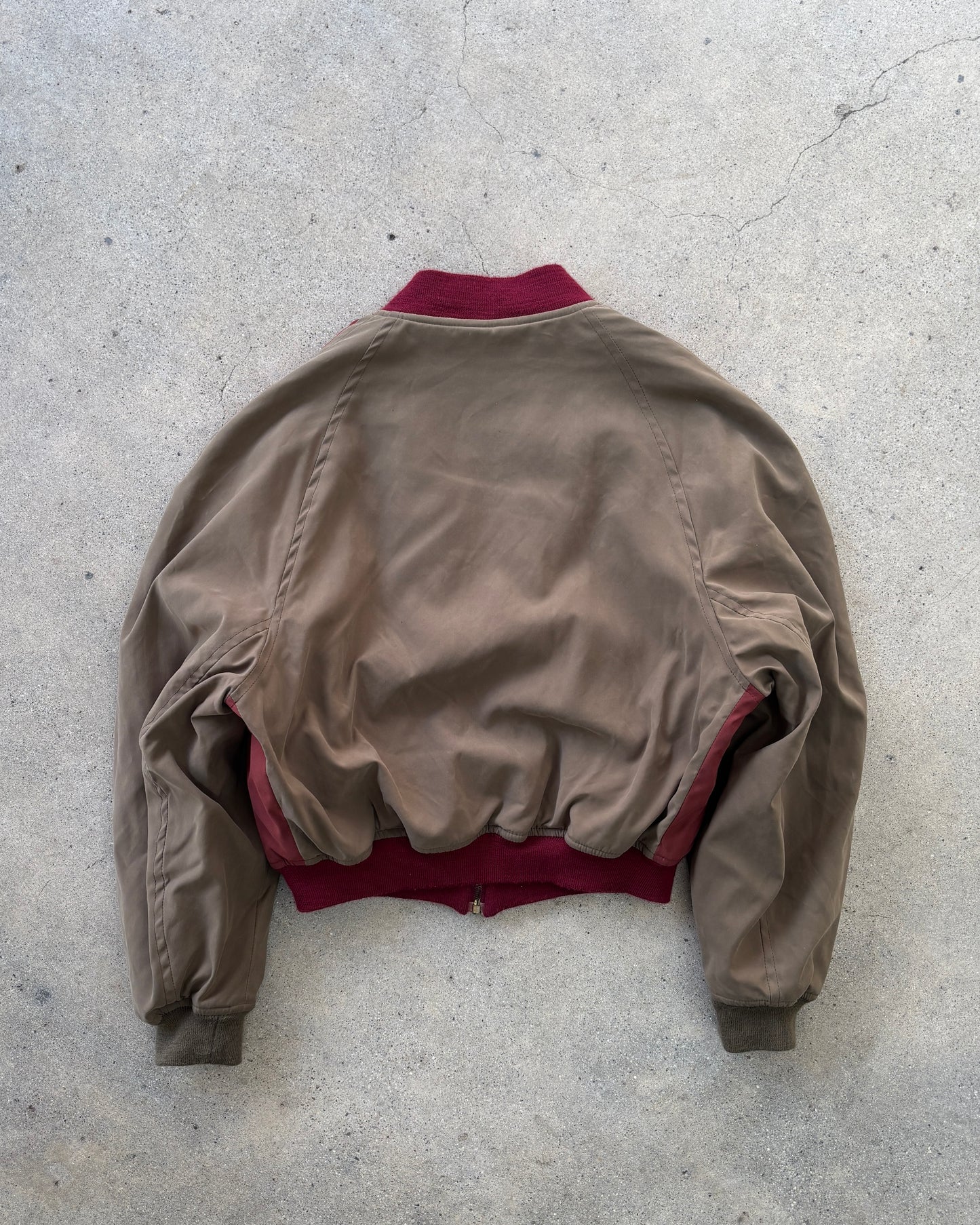 Late1980s-early1990s Colour switching rocket zip bomber jackets
