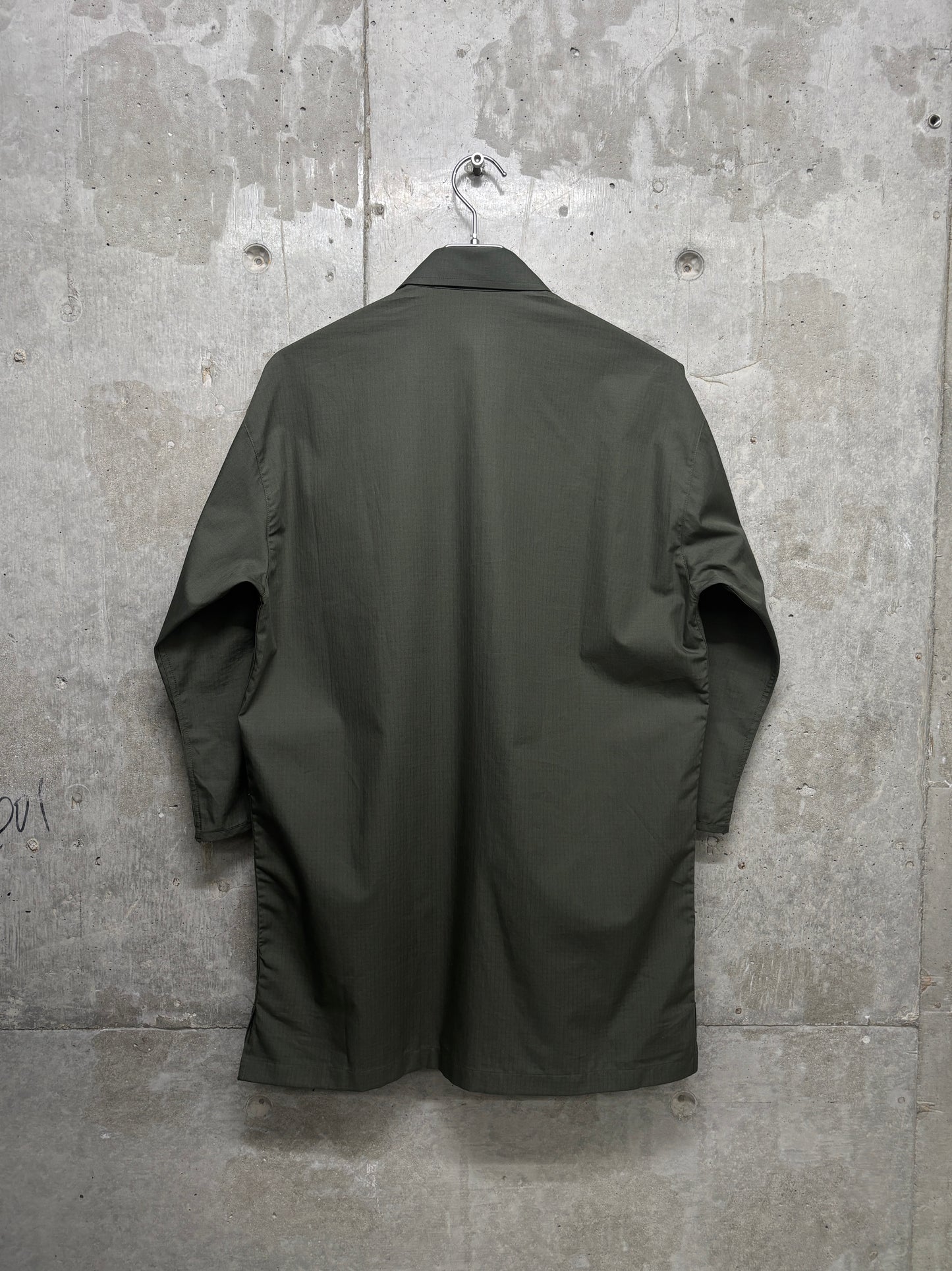 Early2000s Middle sleeved zip-up shirt