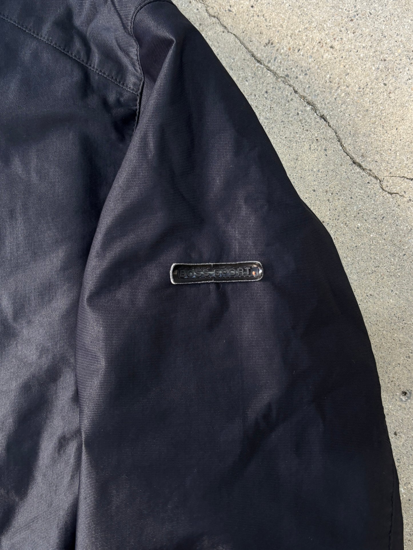 1999s technical nylon puffer jacket