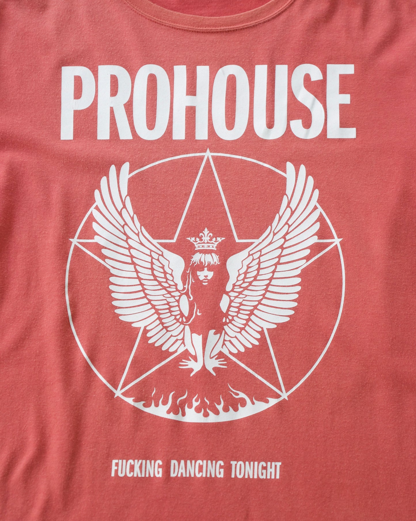 2002a/w "PROHOUSE" graphic T-shirt