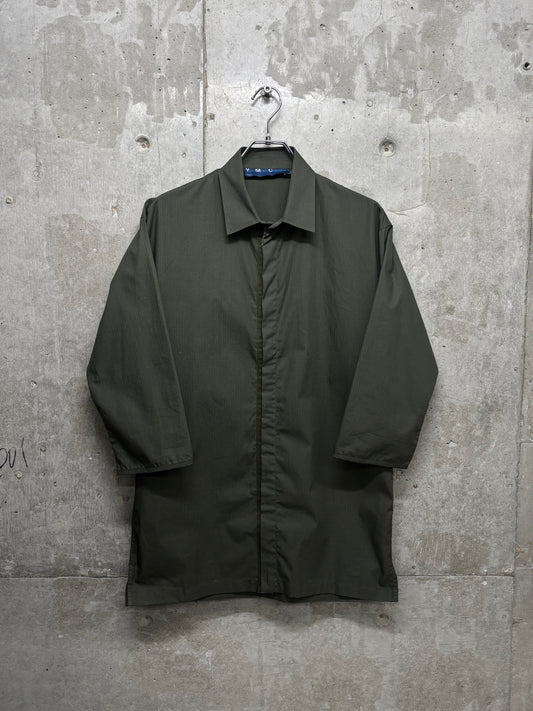 Early2000s Middle sleeved zip-up shirt