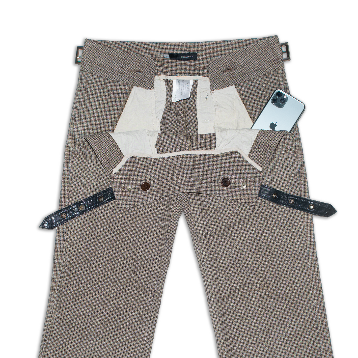 2003A/W Sailor pants with leather belt