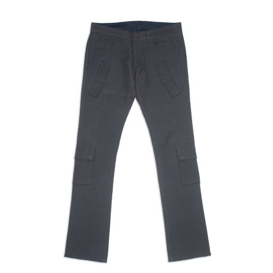 2004A/W 8-pokets slim cargo trousers