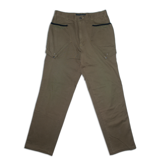 Military design work pants with Side-ventilation