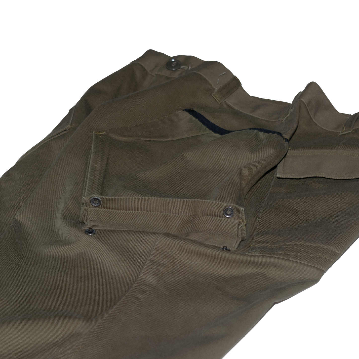 Military design work pants with Side-ventilation