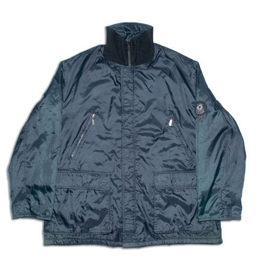 1998s high neck puff jacket