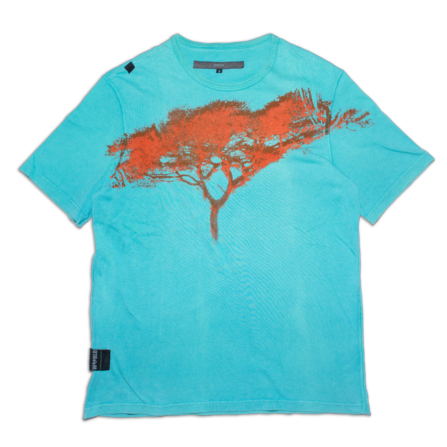 2005S/S Wood graffic printed tee