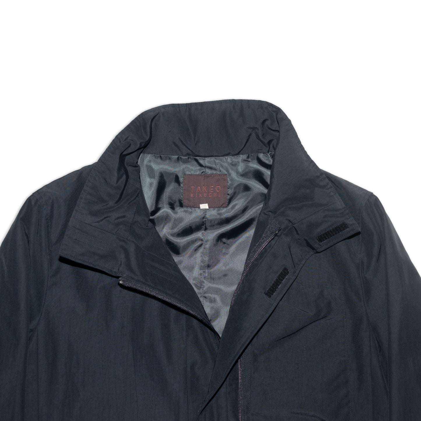 3D-pocket nylon coat