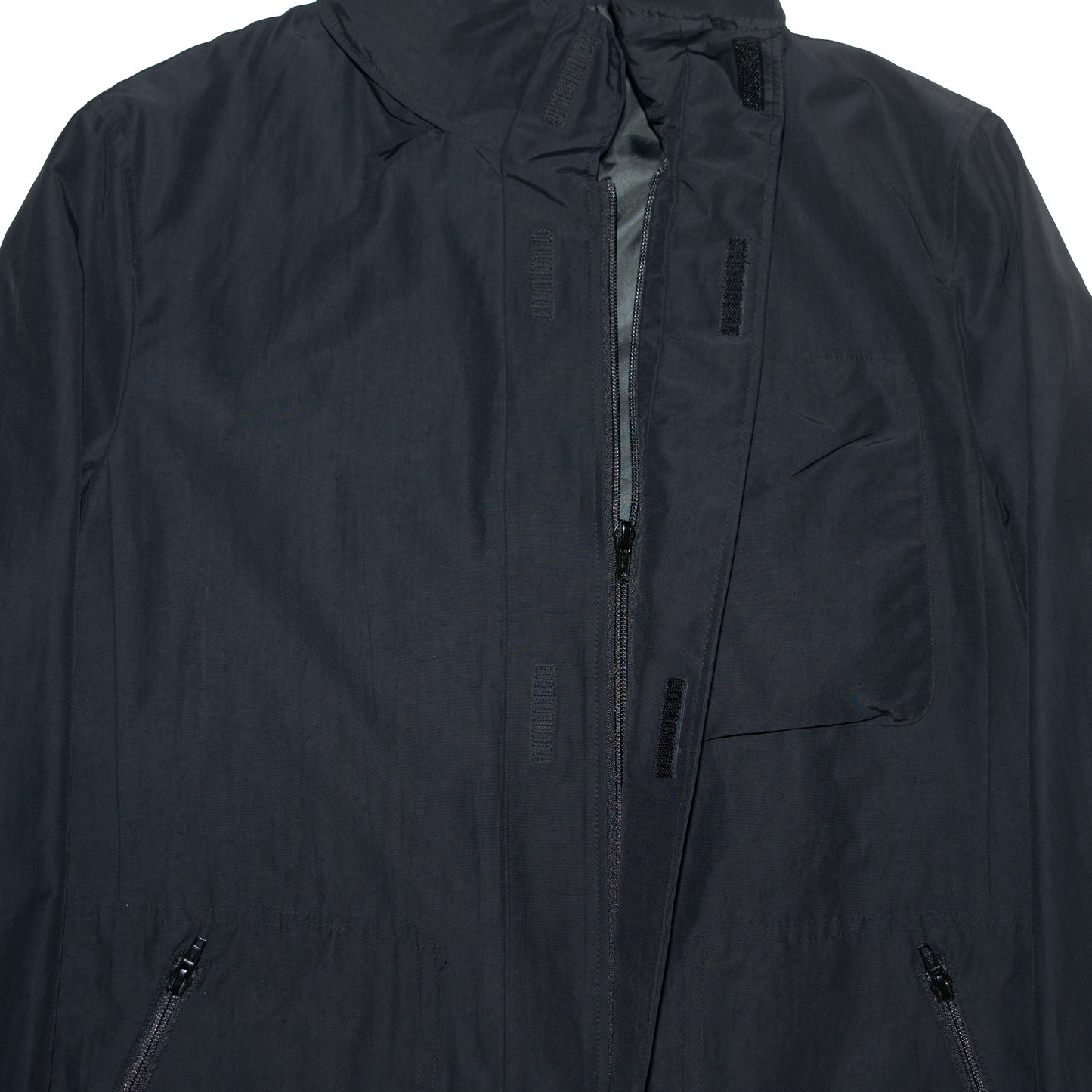 3D-pocket nylon coat