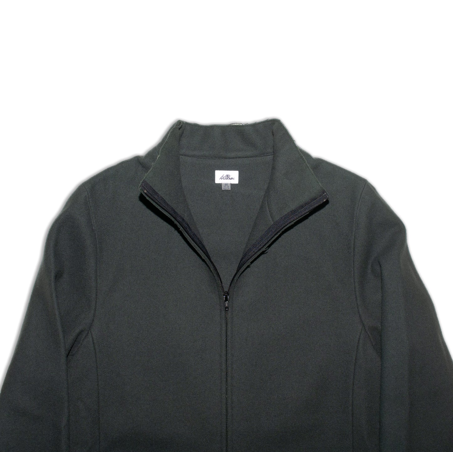 1999s Cut-off technical wool coats with back-pocket