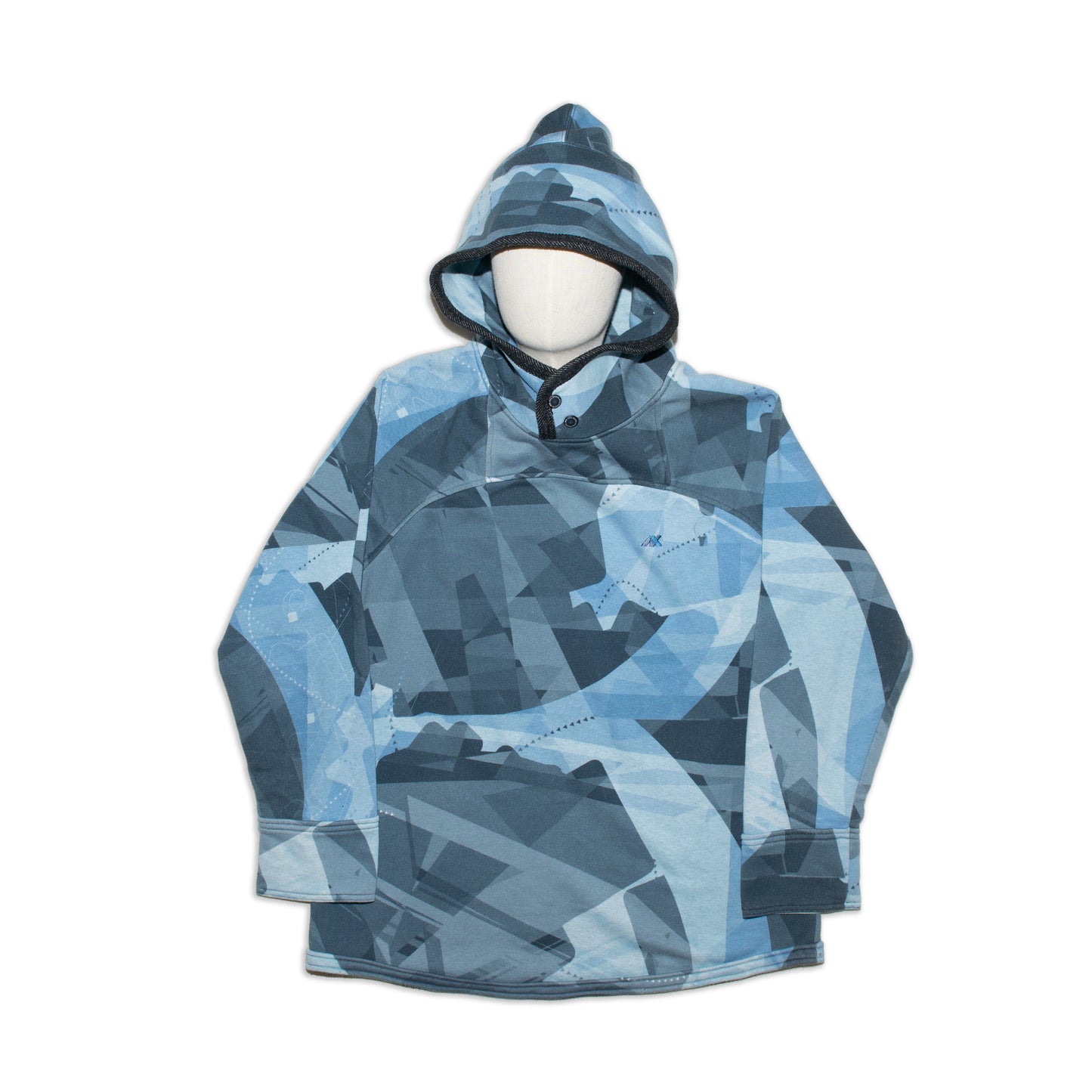 Digital camo freece parka