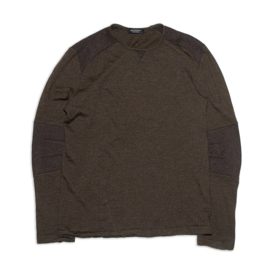 Early2000s Partial switching high-gauge knit