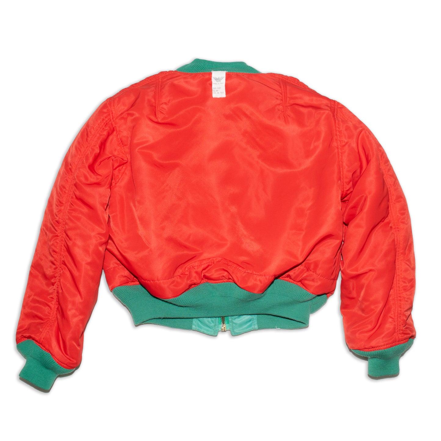 1980s Reversible nylon puffy bomber jacket