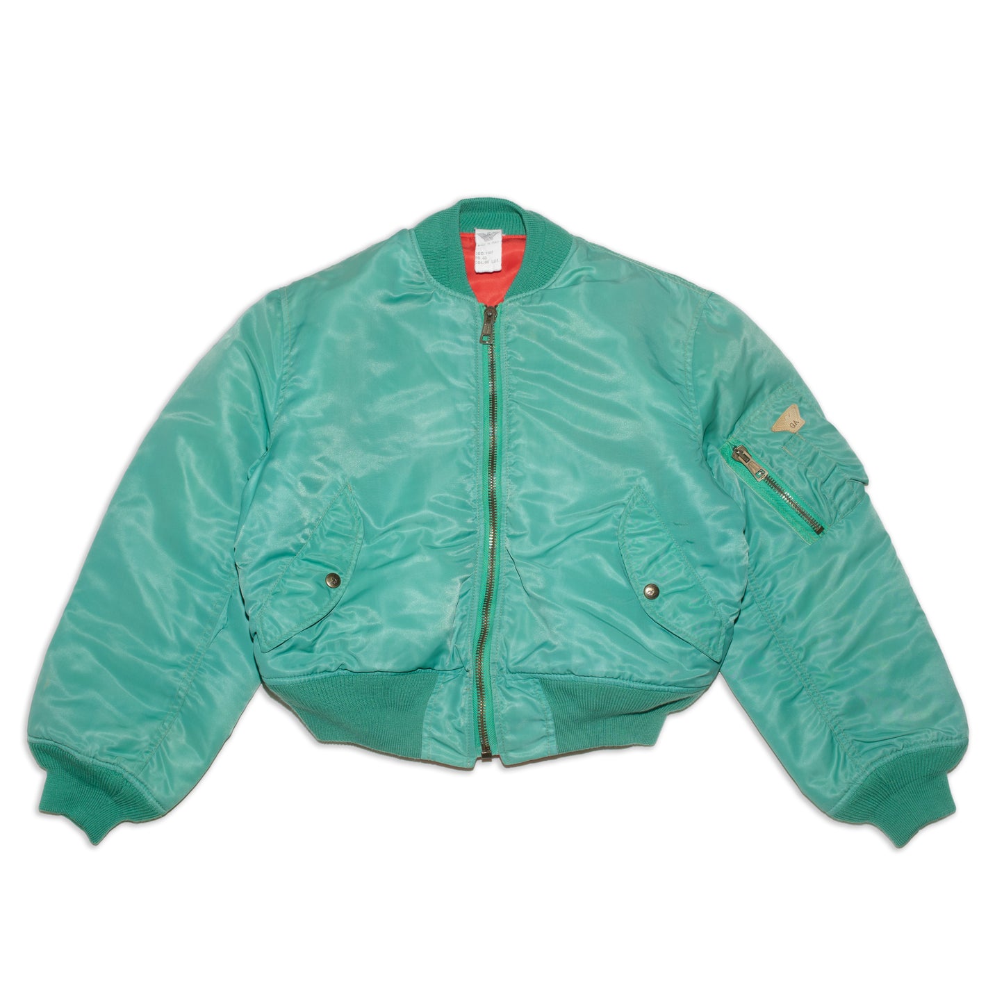 1980s Reversible nylon puffy bomber jacket