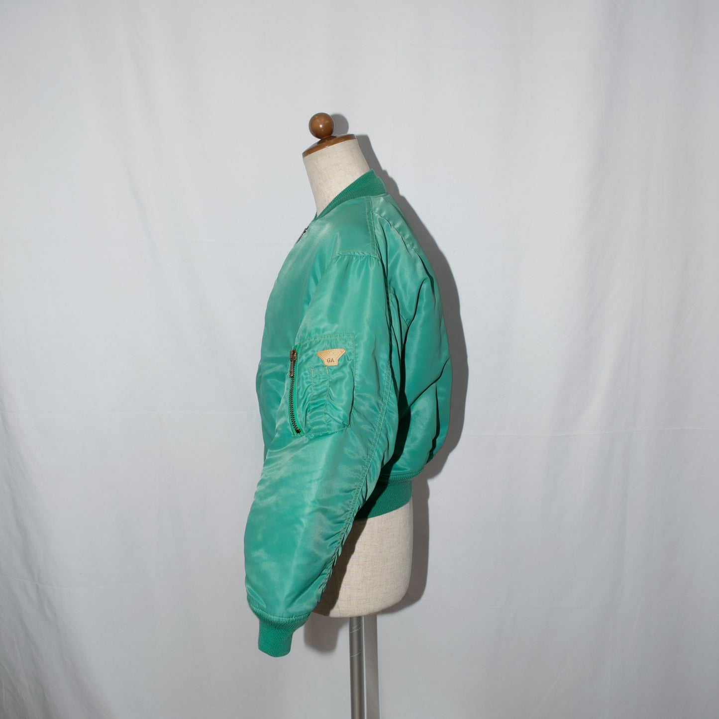 1980s Reversible nylon puffy bomber jacket