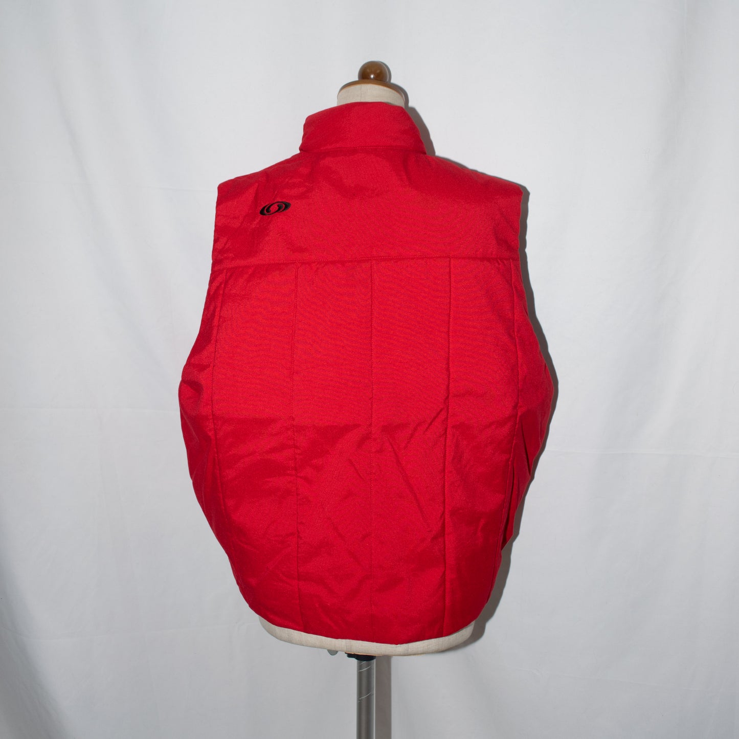 1997s Nylon puffy wide vest