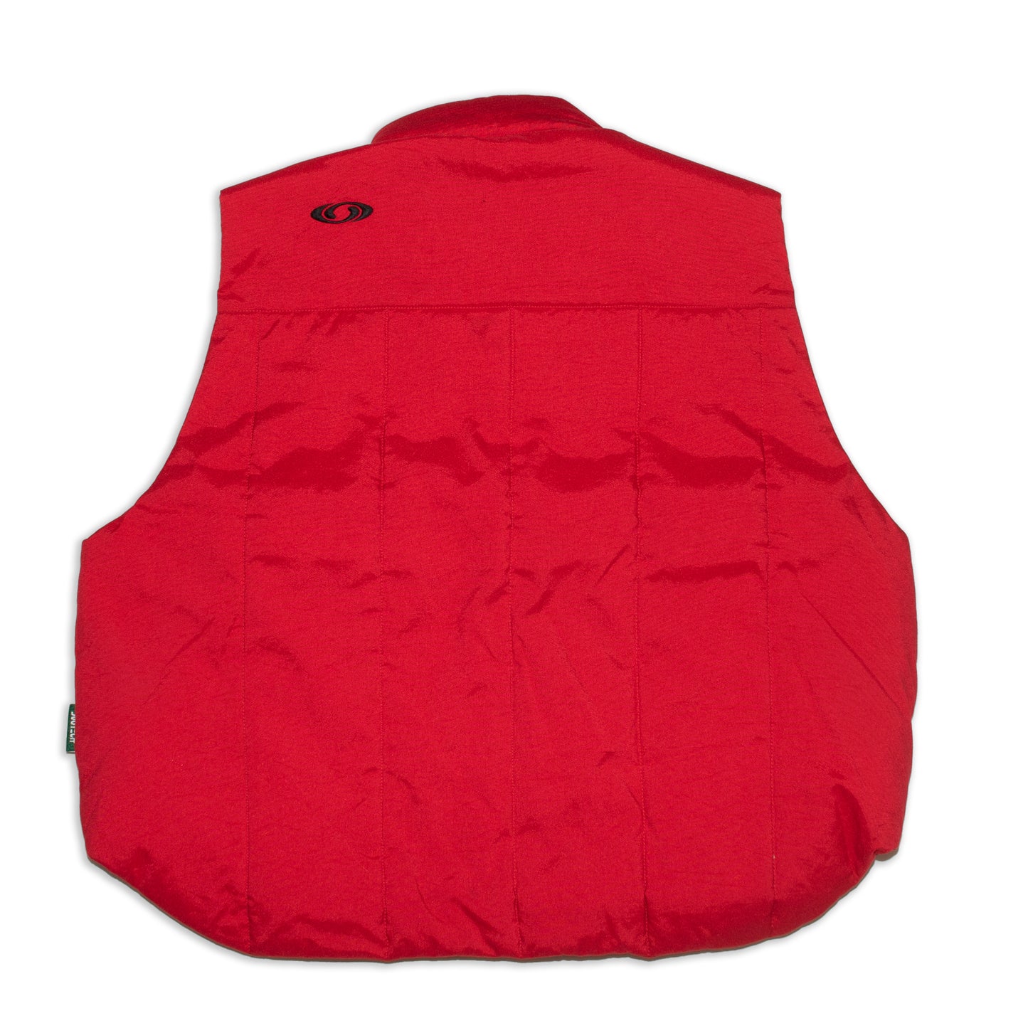 1997s Nylon puffy wide vest