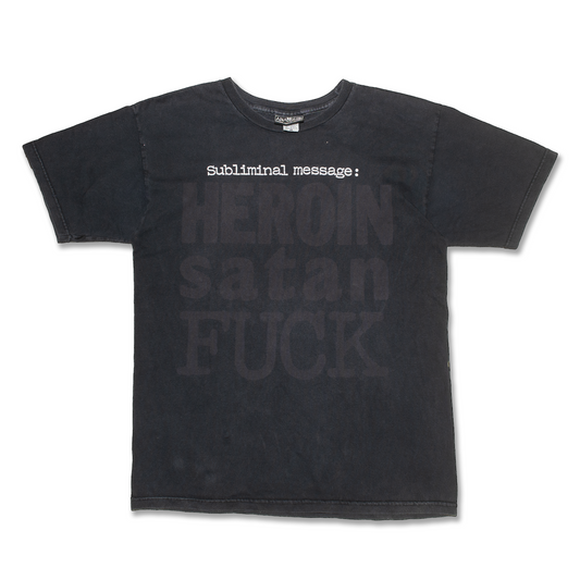 2000s "subliminal message"  T-shirt