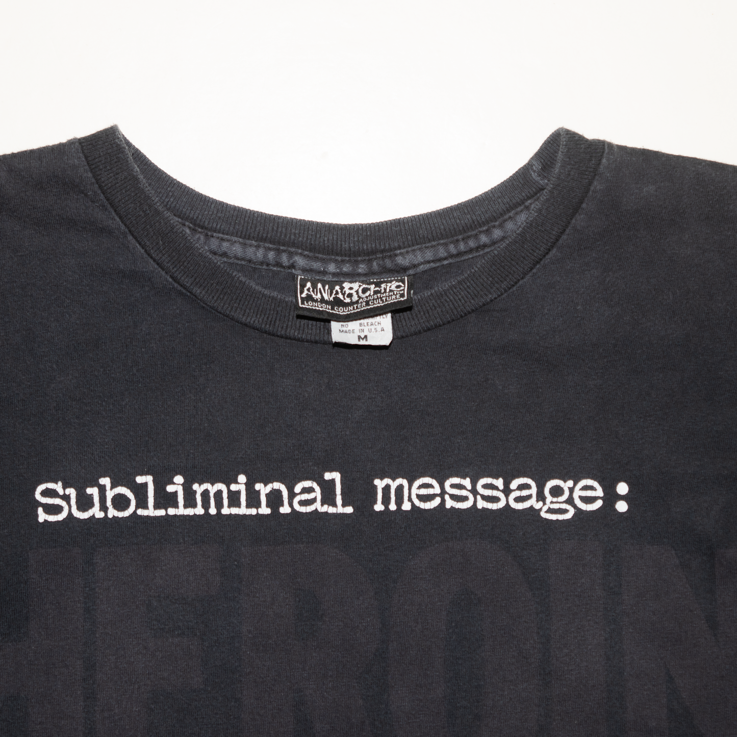 2000s "subliminal message"  T-shirt