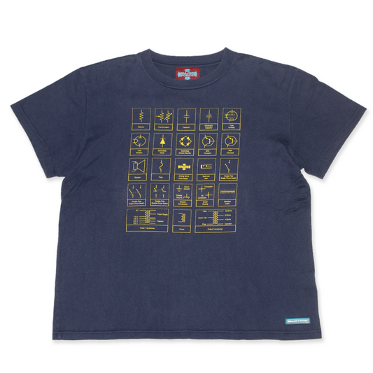 Electrical symbol graphic T-shirt