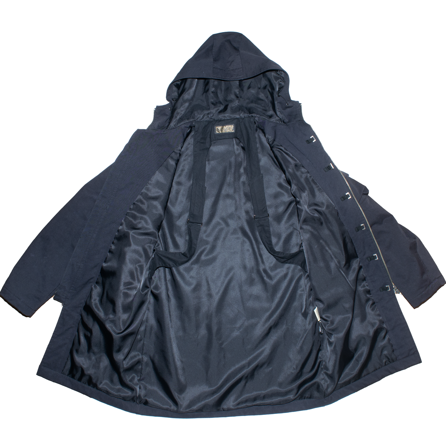 Detachable technical parachute coat