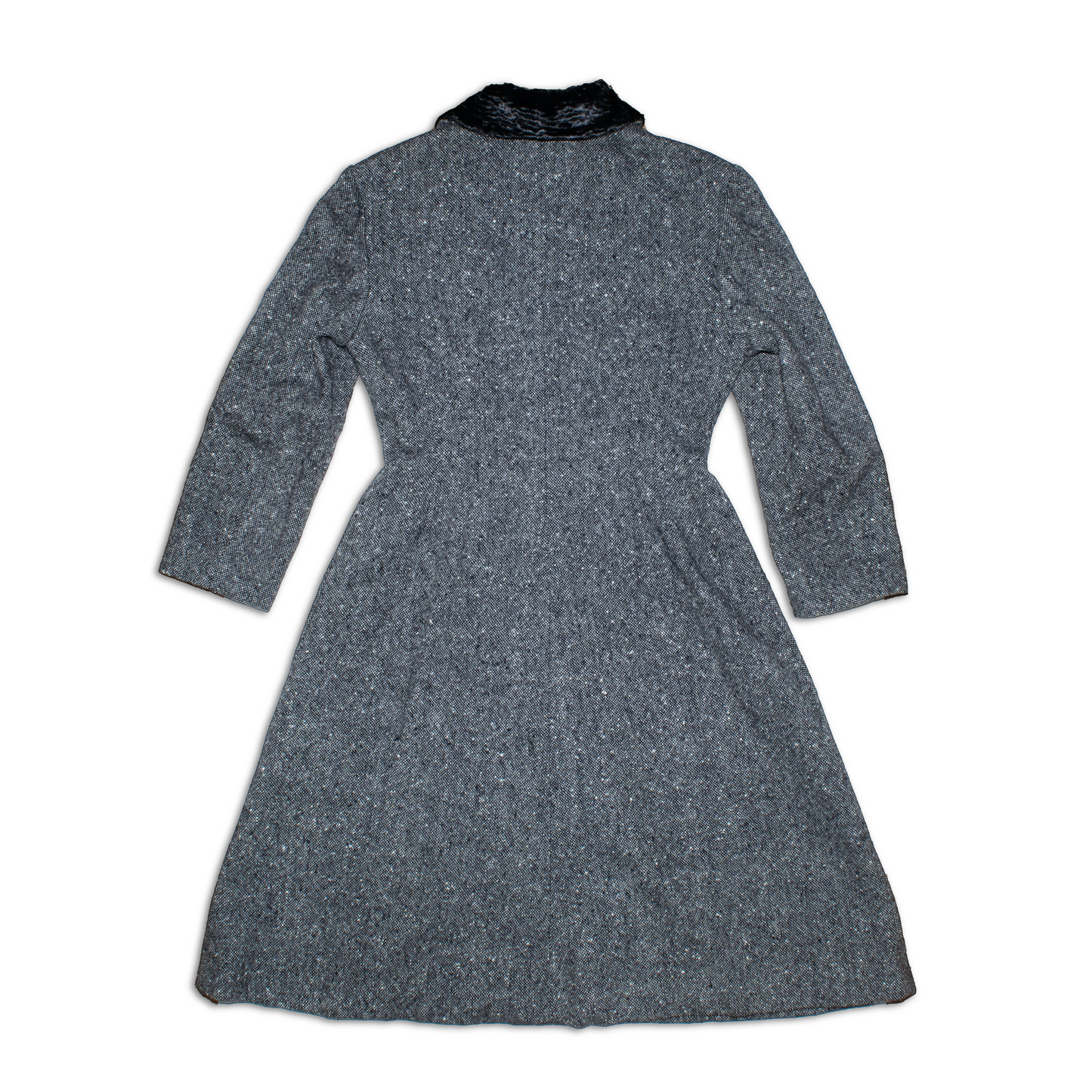 Wool dress coat