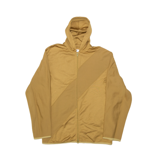 1999s Zip-up parka with diagonal line