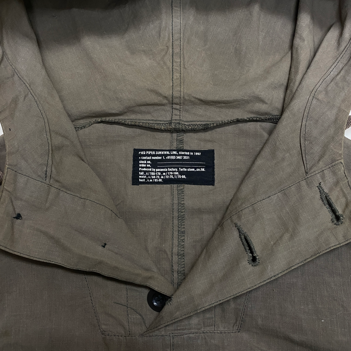 Anorak millitary parka