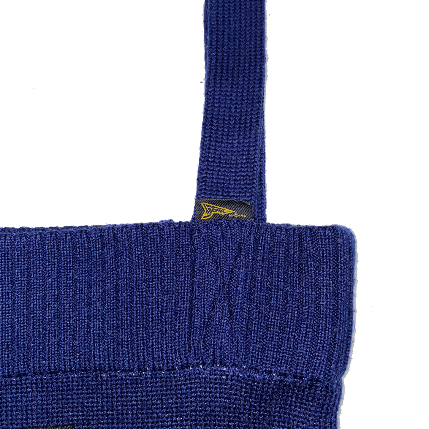 Hyoma君 Knit tote bag